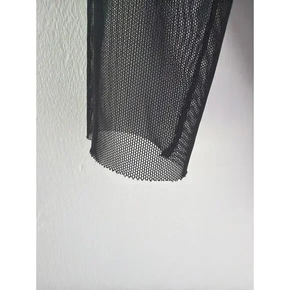 Zara black mesh bodysuit Size S - Picture 7 of 8